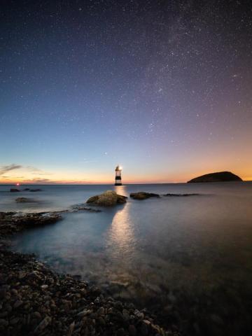 Sky and Lighthouse